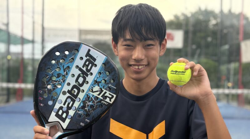 下田 龍 shimoda ryu padel japan